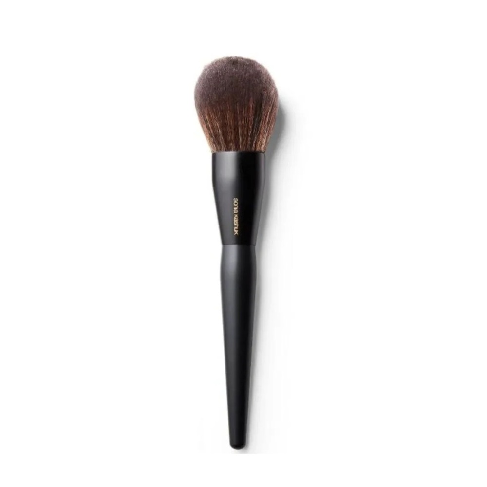 Sonia Kashuk Number 100 Large Powder Brush Black New Professional